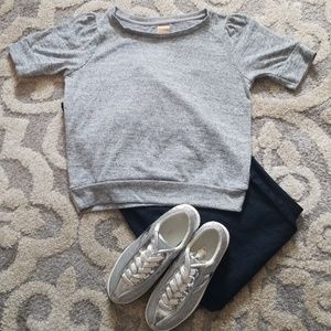 Zara heather grey sweater.